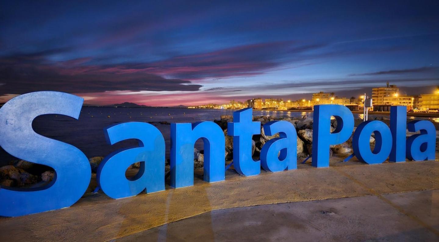 Santa Pola Con Tres Dormitorios Playa Levante Extérieur photo