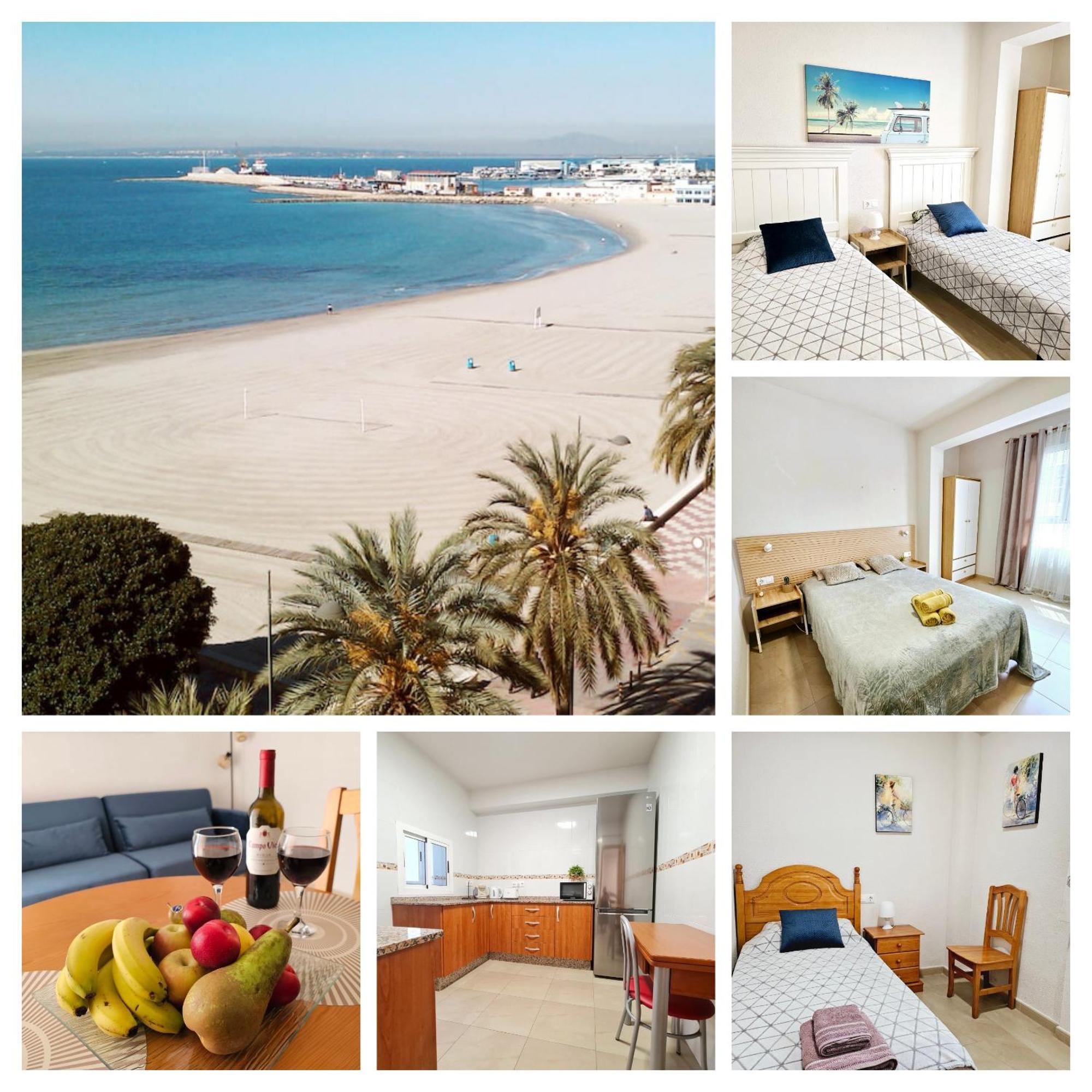 Santa Pola Con Tres Dormitorios Playa Levante Extérieur photo
